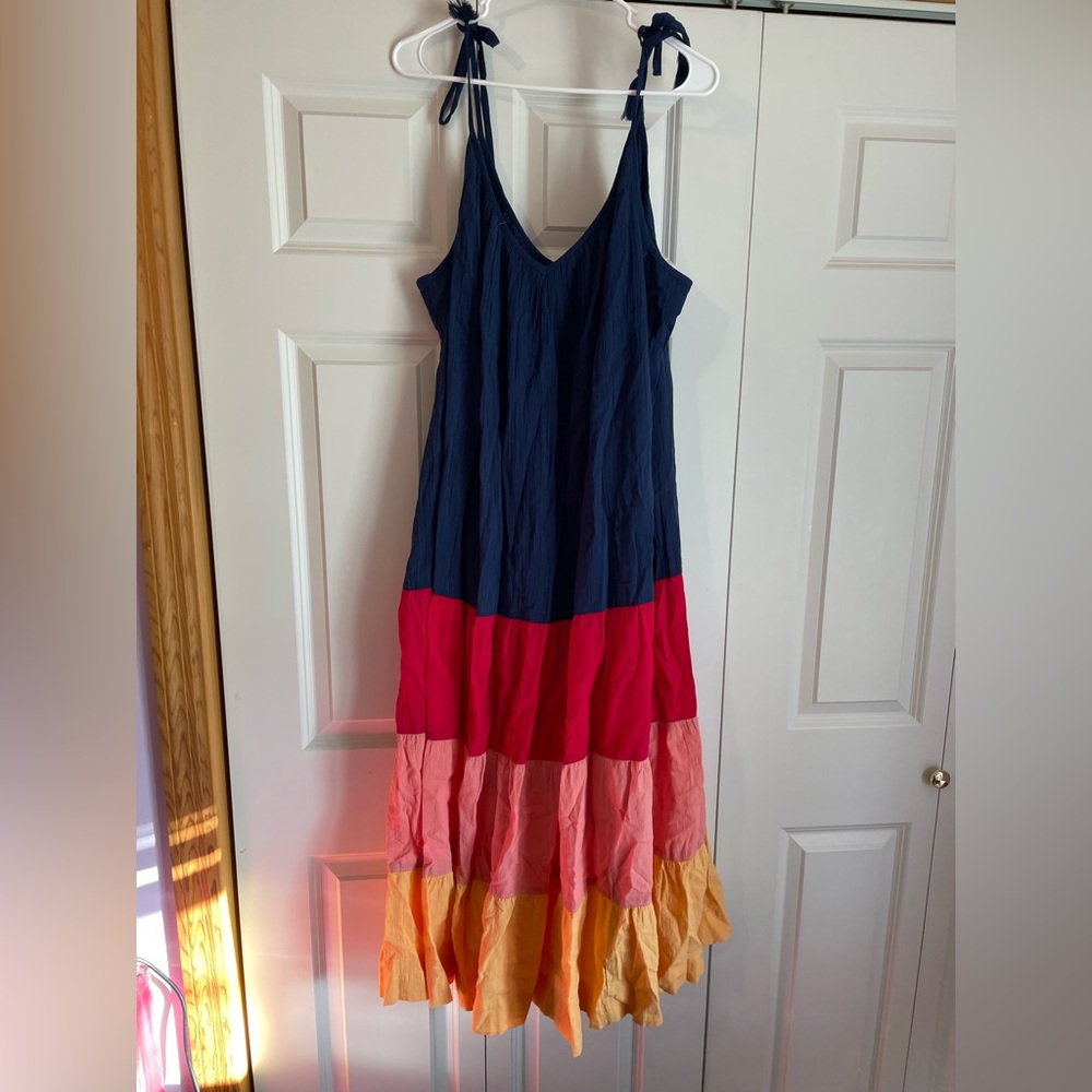 Old Navy sleeveless multicolor sundress
